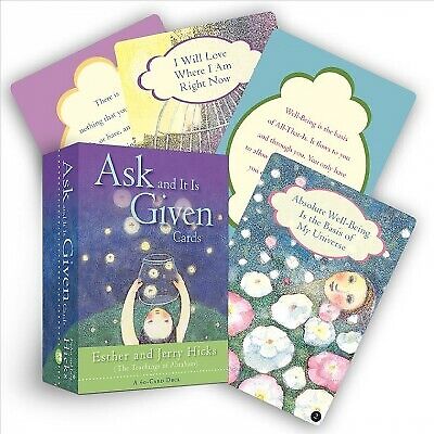 Ask And It Is Given Cards by Esther Hicks and Jerry Hicks