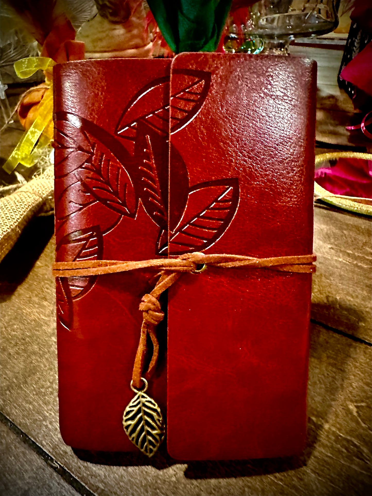 Brown Embossed Journal