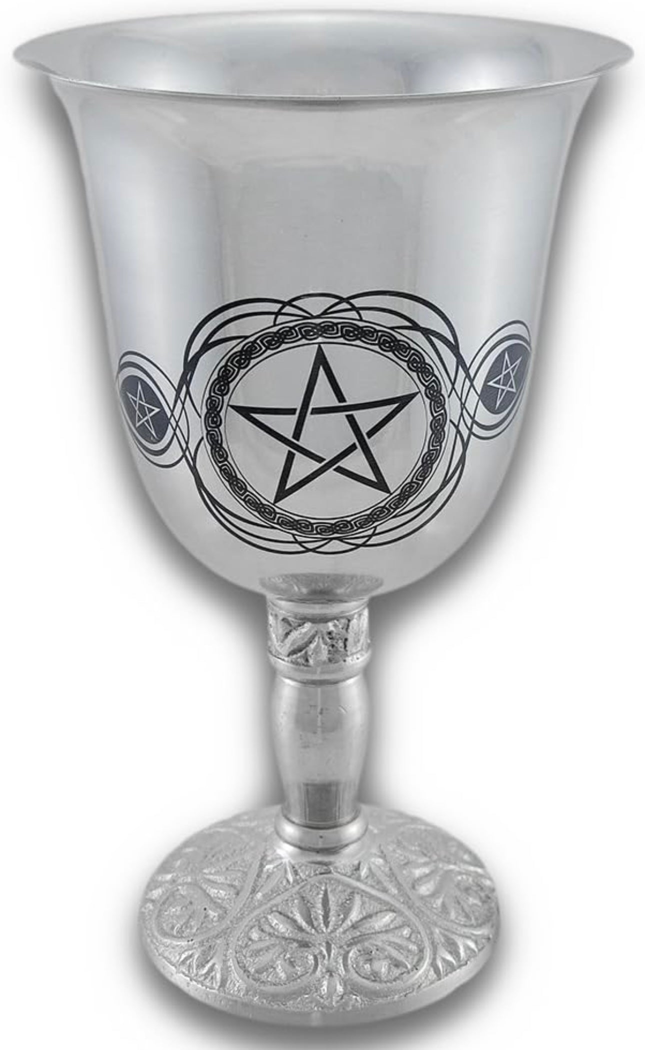 Chalice with printed pentacle