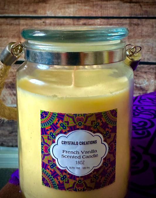French Vanilla Scented Candle