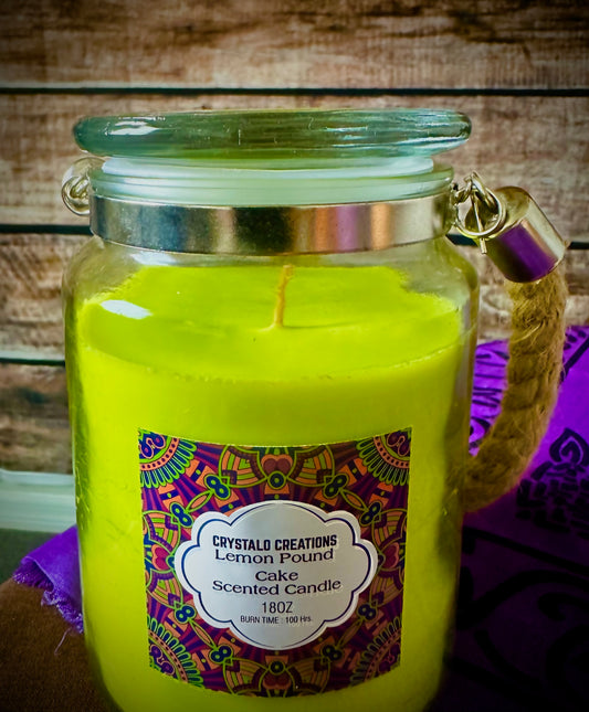 Lemon Pound Cake Scented Candle