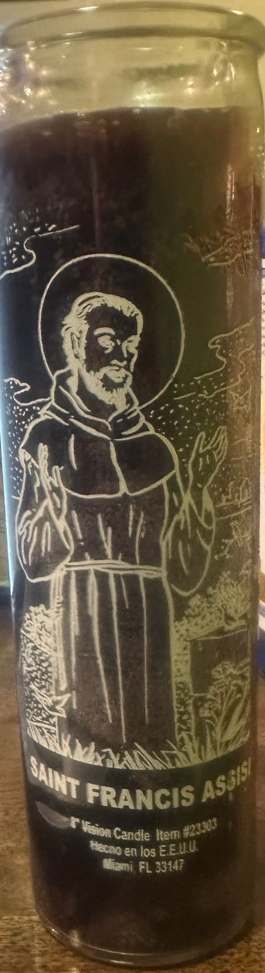 Saint Francis Assisi 7 Day Candle