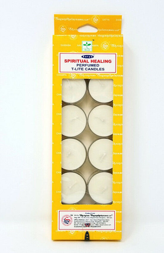 Satya Spiritual Healing Perfumed T-Lite Candles