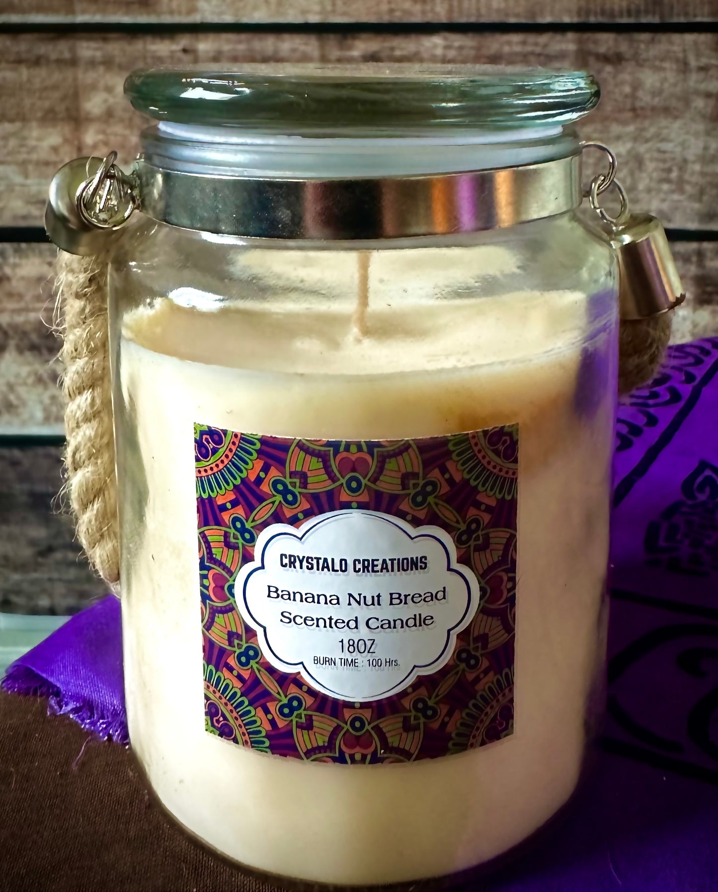 Banana Nut Bread Scented Candle