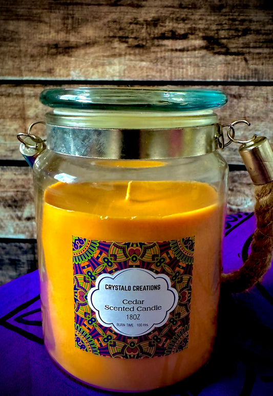 Cedar Scented Candle