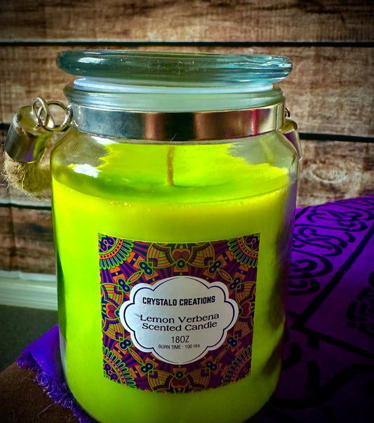 Lemon Verbena Scented Candle