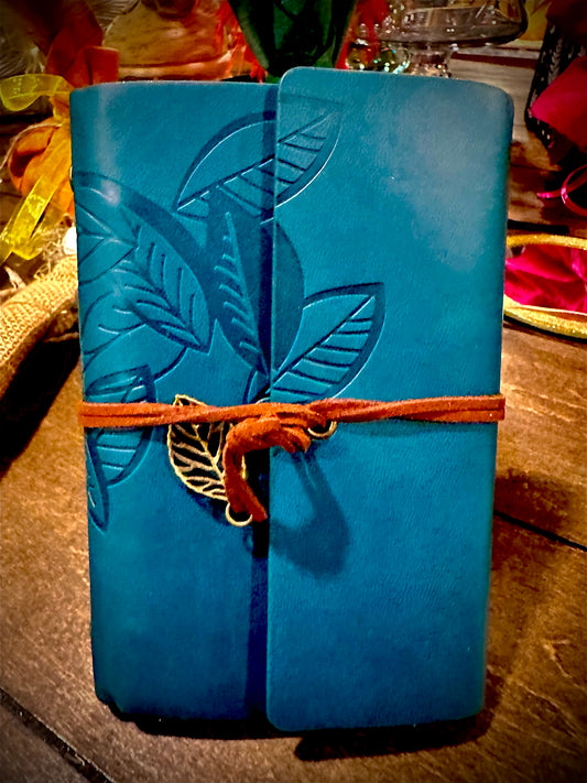Blue Embossed Journal