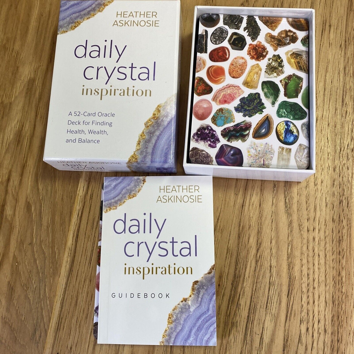 Daily Crystal Inspiration Deck by Heather Askinosie