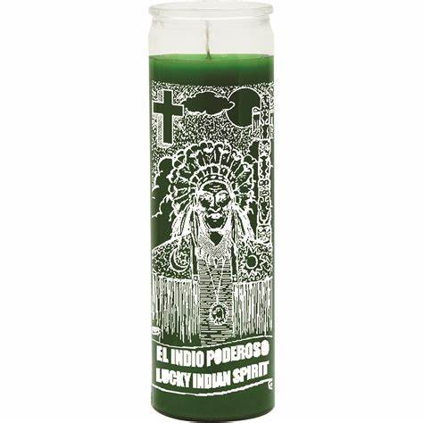 Lucky Indian Spirit 7 Day Candle