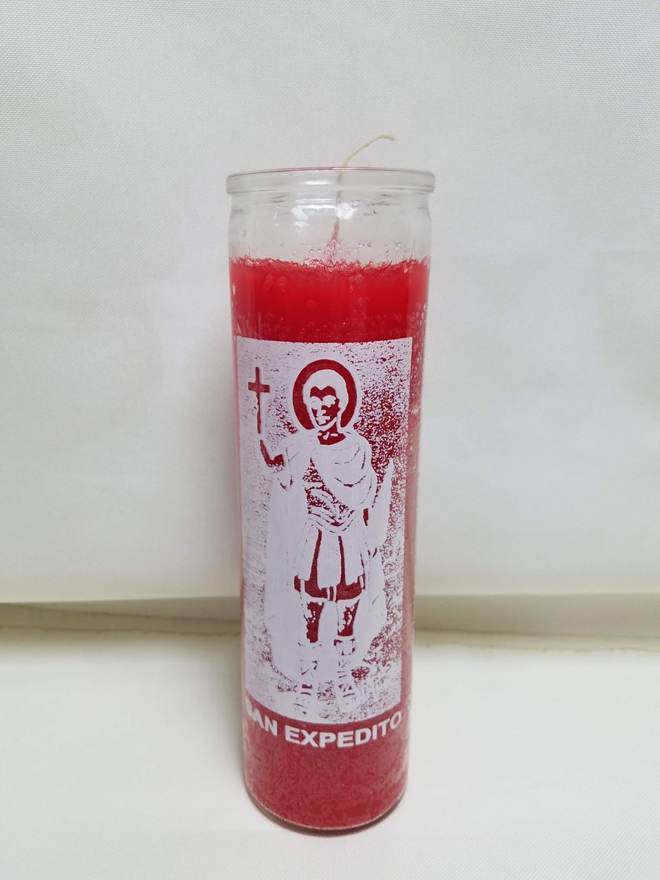 San Expedito Saint Expedite 7 Day Candle