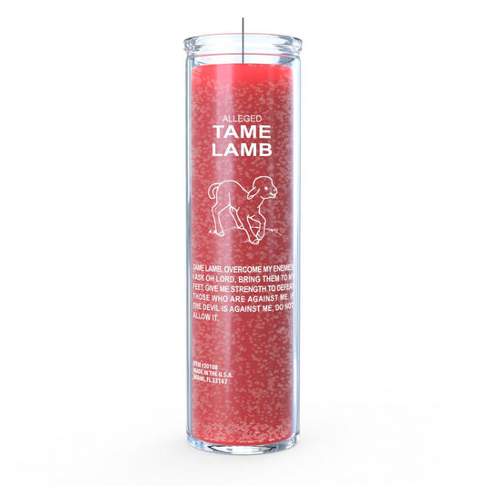 Tame Lamb 7 Day Candle